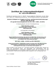 Zertifikat: SchuecoADS80FR30